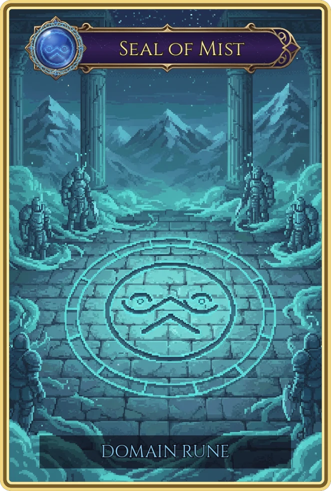 Seal of Mist rune card
